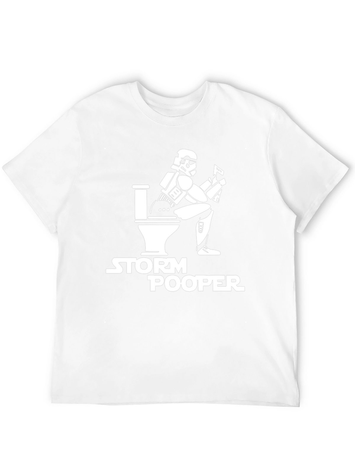 Storm Pooper Funny Graphic T-Shirt