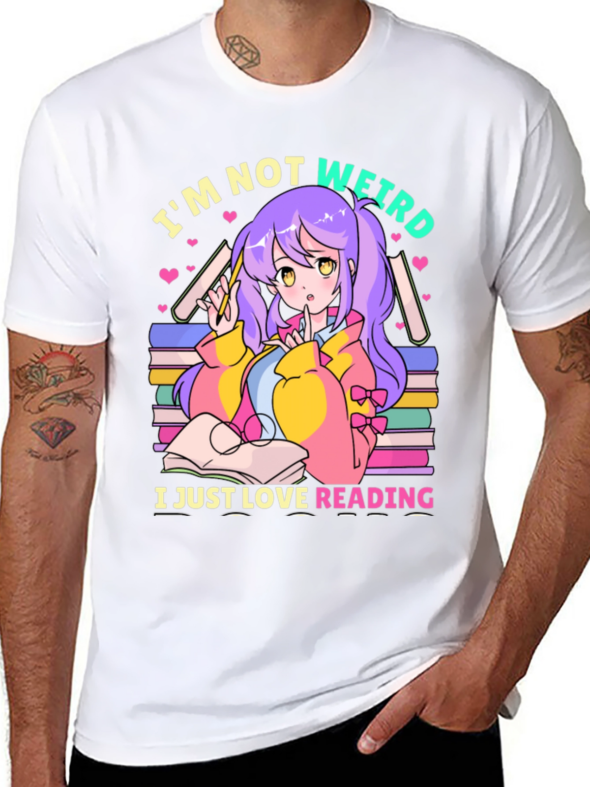 Im Not Weird I Just Love Reading T-Shirt