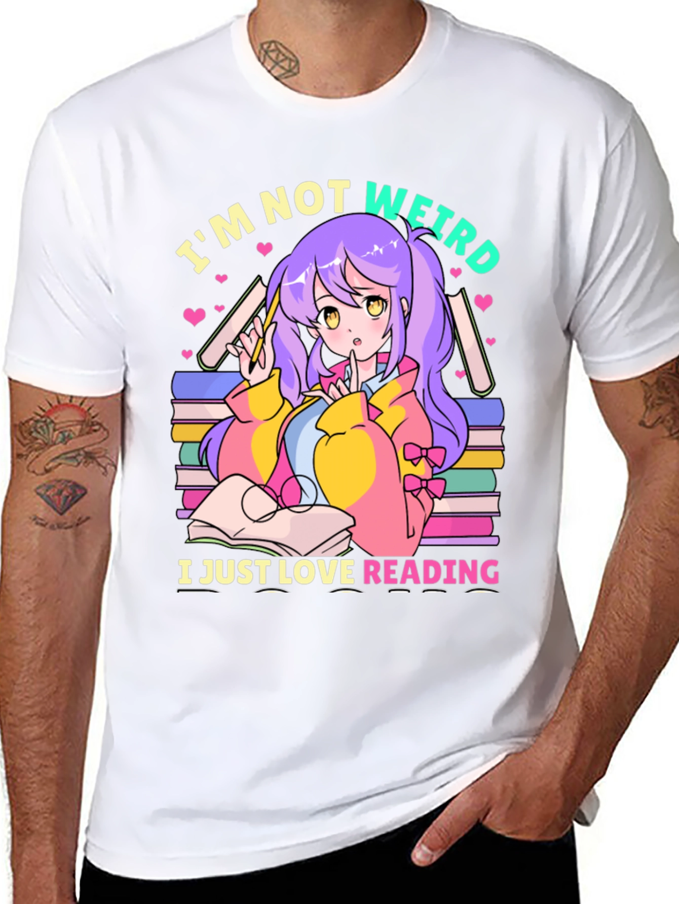 Im Not Weird I Just Love Reading T-Shirt