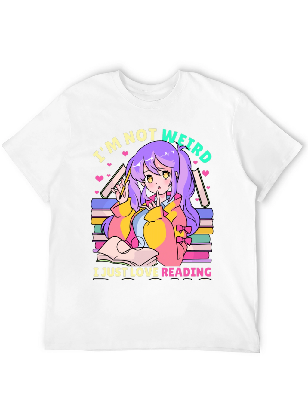 Im Not Weird I Just Love Reading T-Shirt