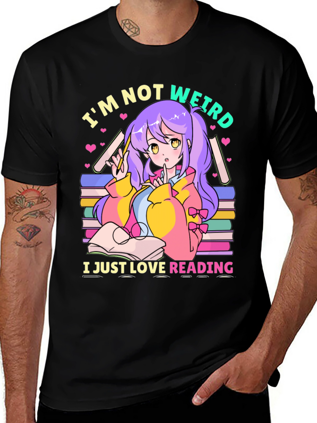 Im Not Weird I Just Love Reading T-Shirt