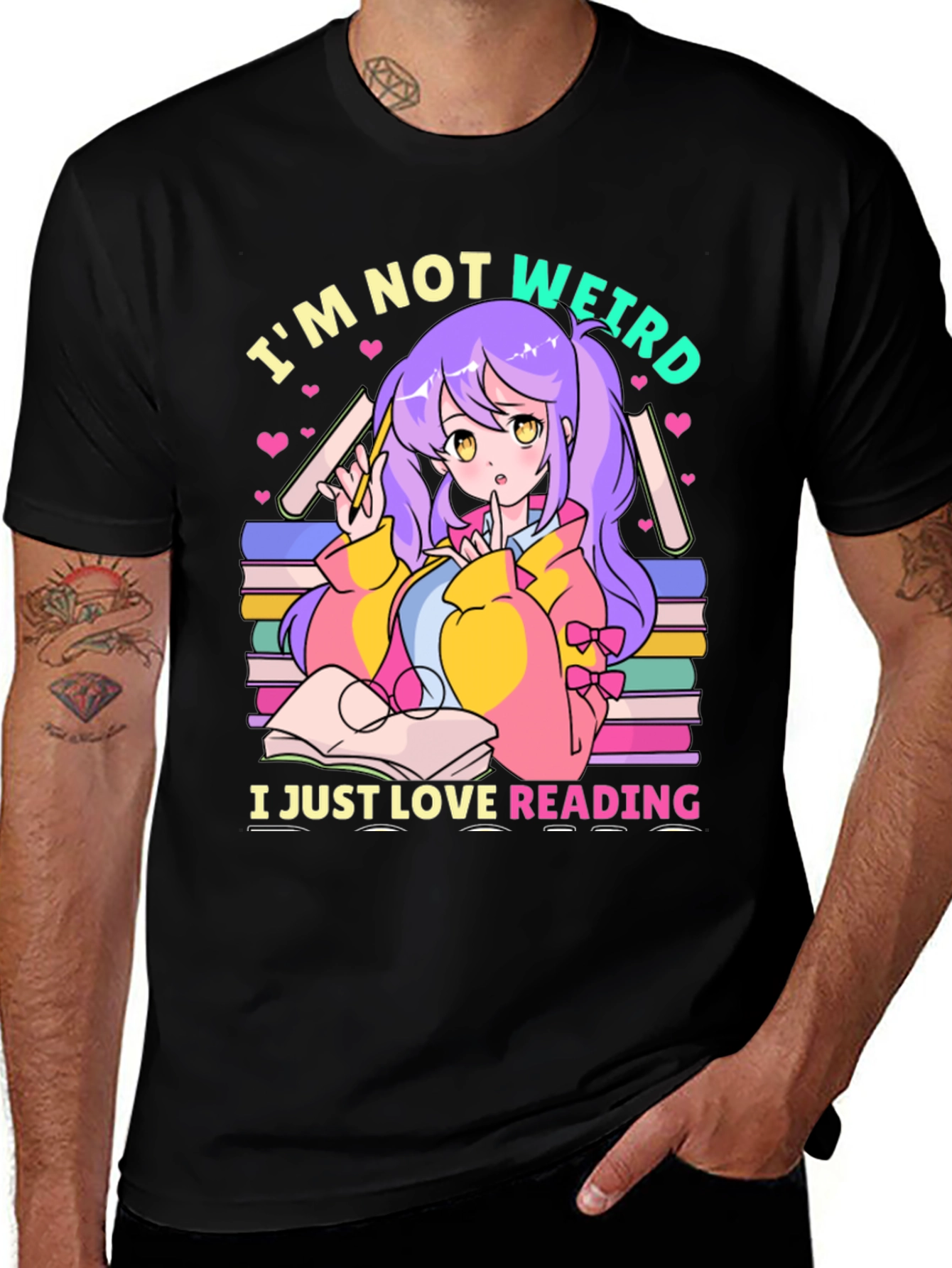 Im Not Weird I Just Love Reading T-Shirt