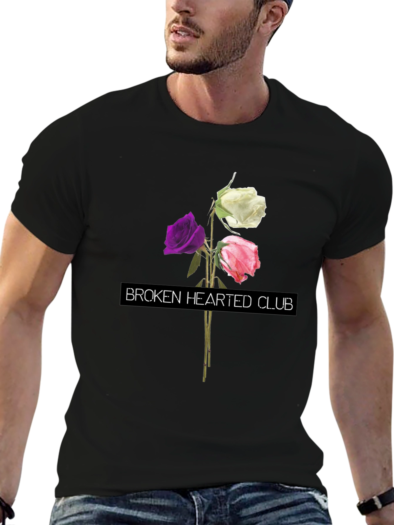Broken Hearted Club Floral T-Shirt