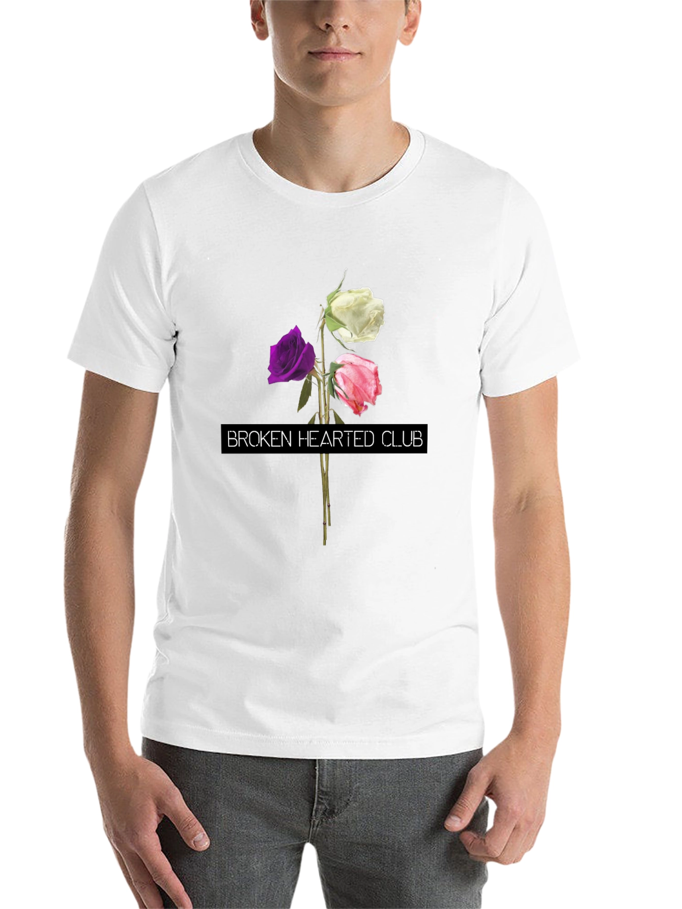 Broken Hearted Club Floral T-Shirt