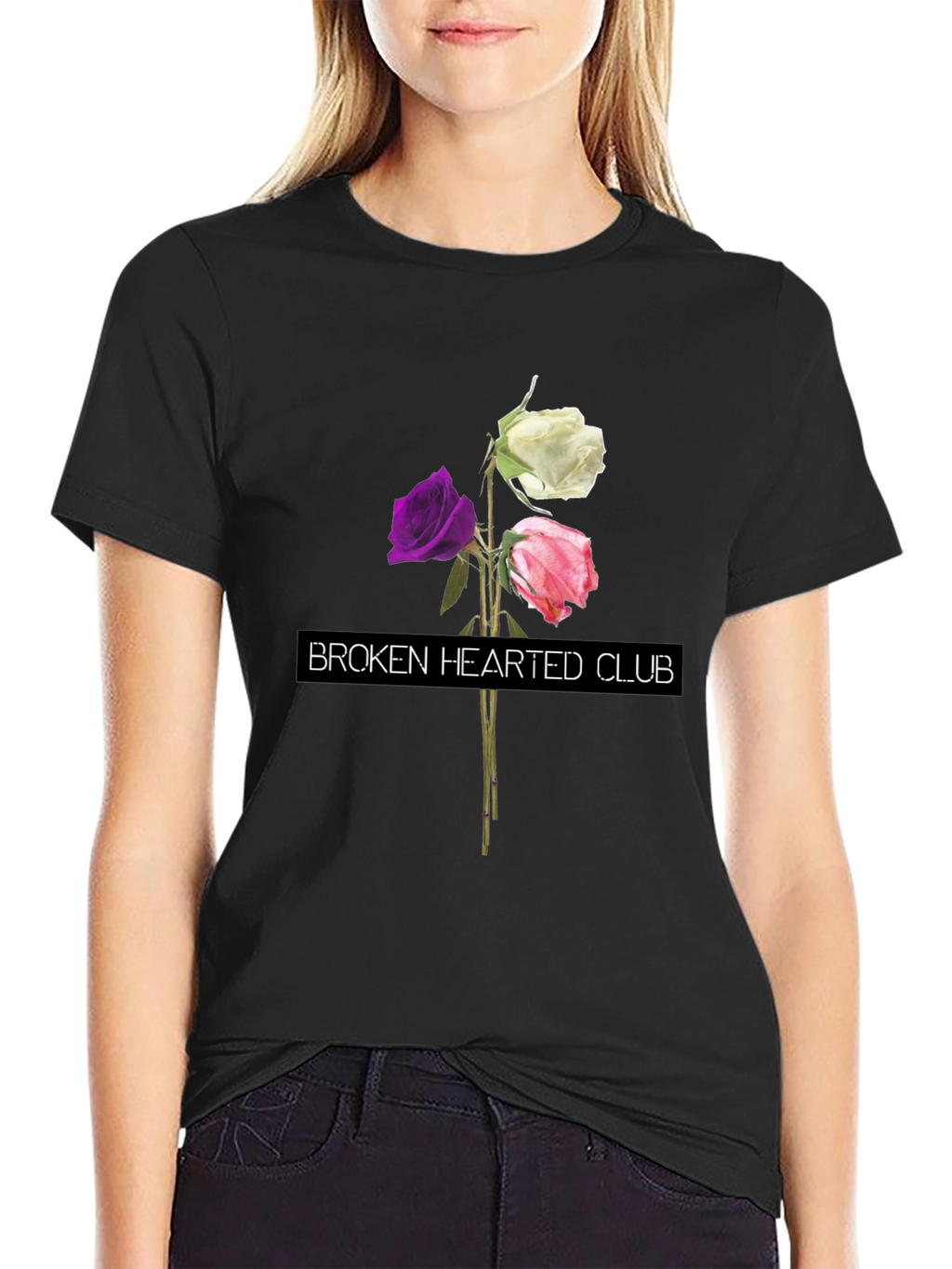 Broken Hearted Club Floral T-Shirt