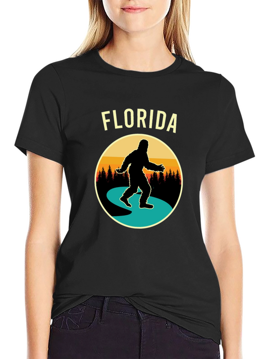 Florida Bigfoot T-Shirt - Sasquatch in the Sunshine State
