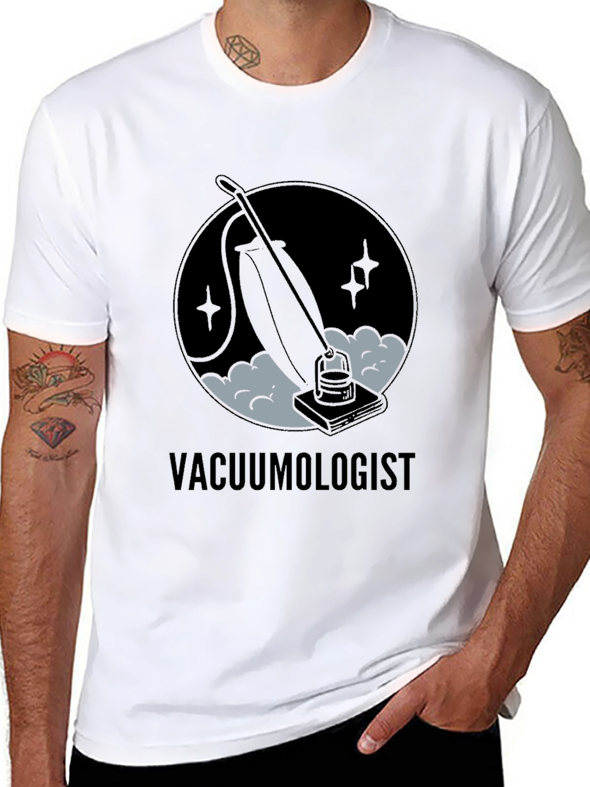 Vacuumologist T-Shirt - Cleaning Humor