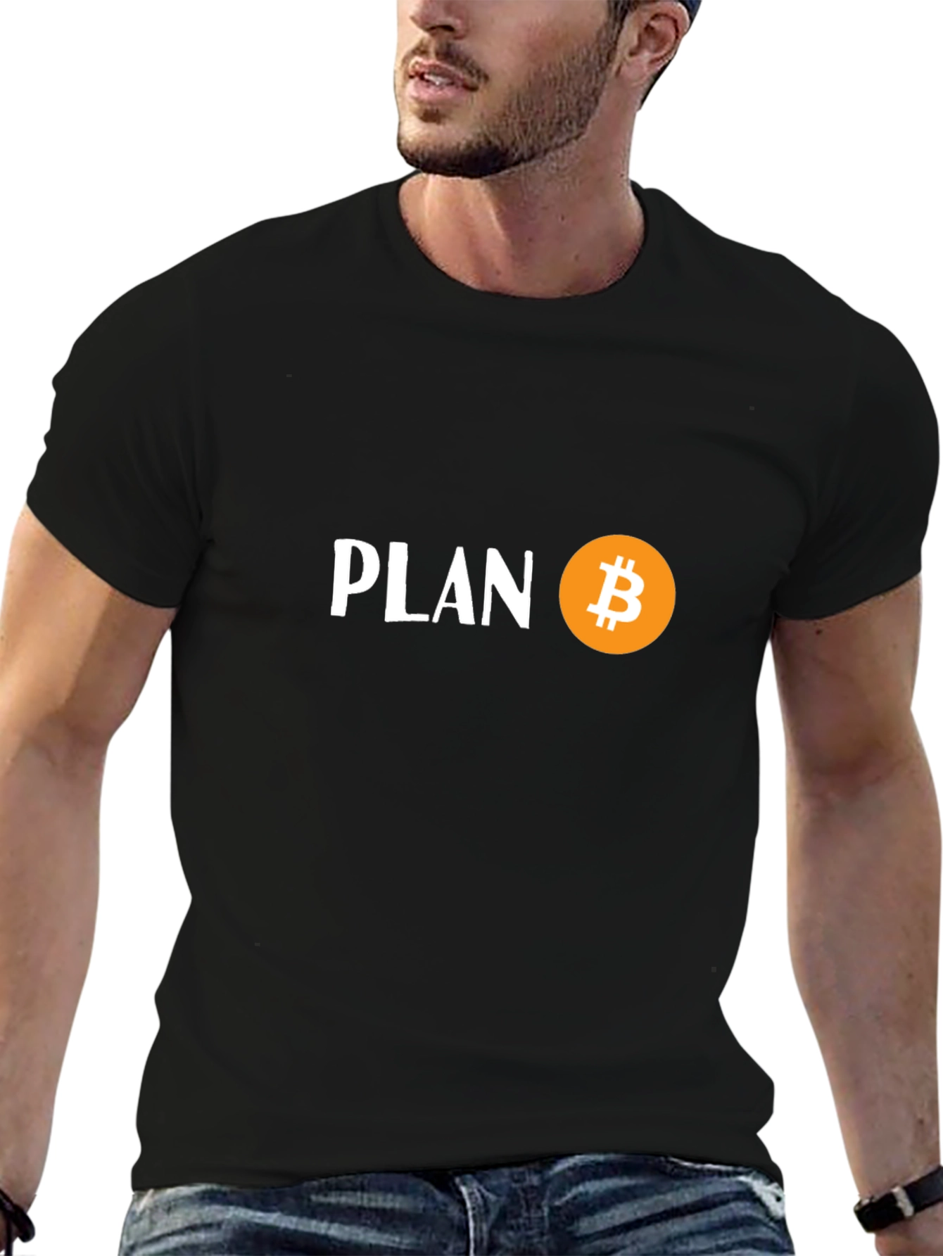 Plan B Bitcoin Black T-Shirt