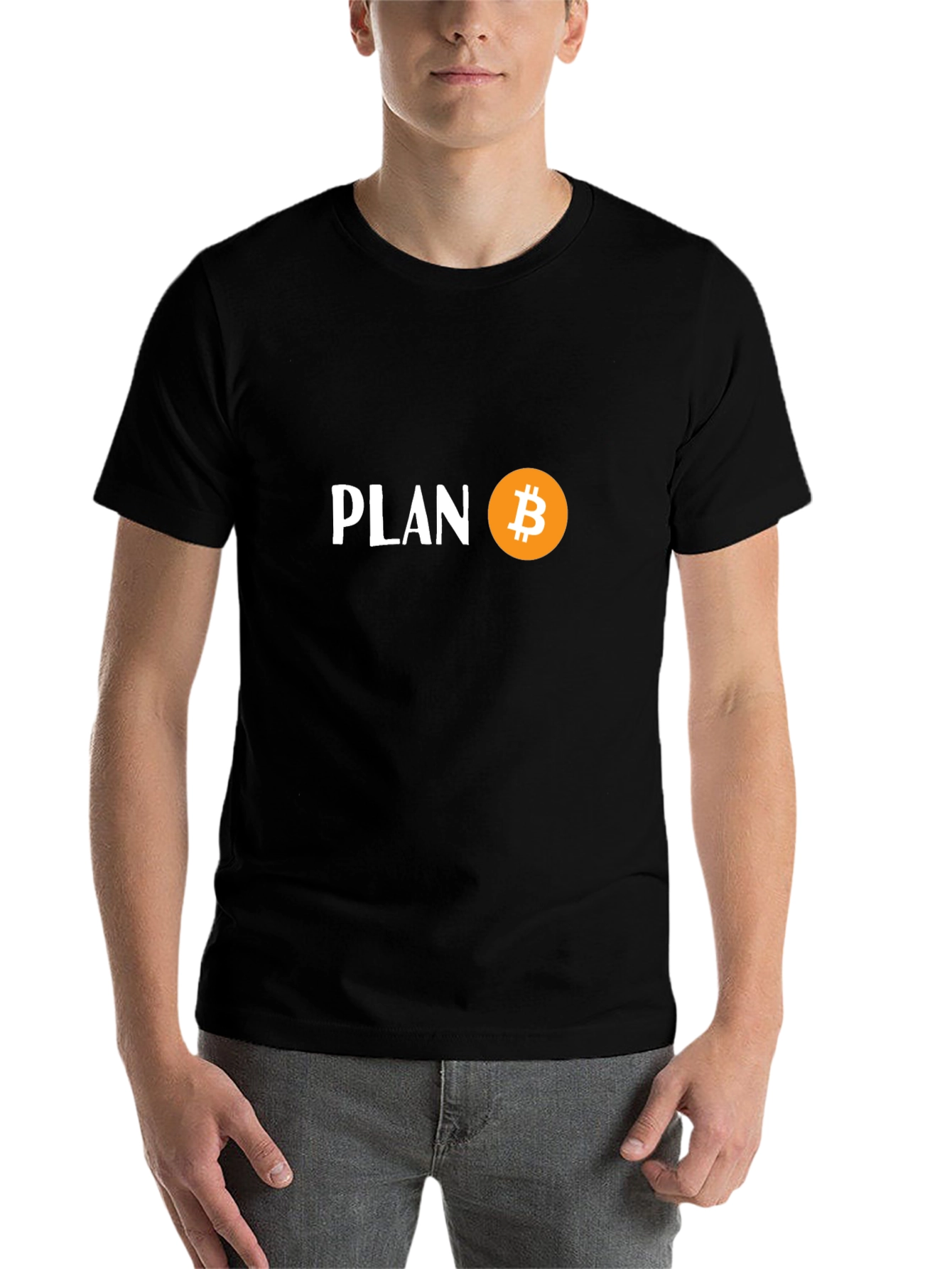 Plan B Bitcoin Black T-Shirt