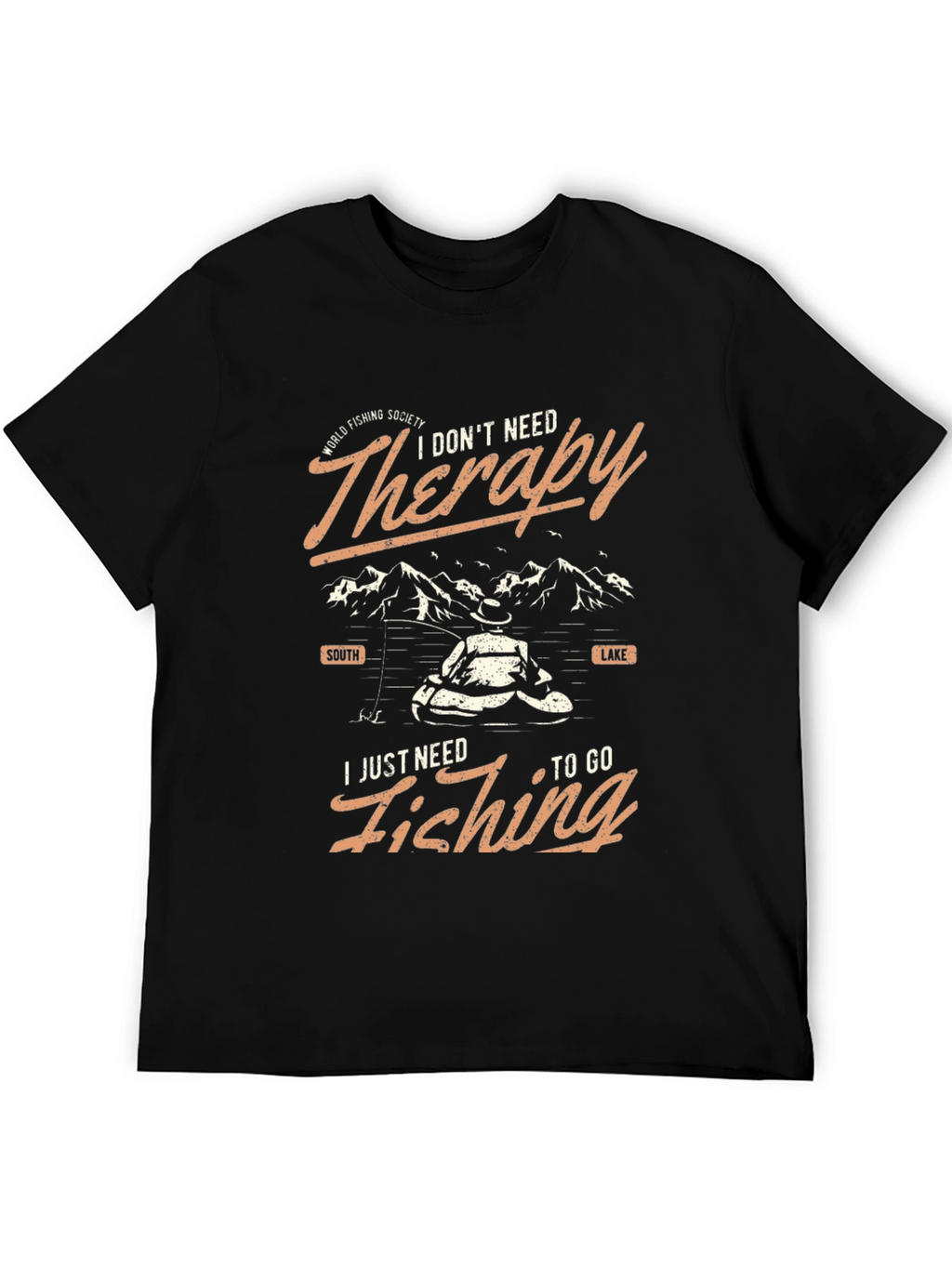 Fishing Therapy T-Shirt - Anglers Essential