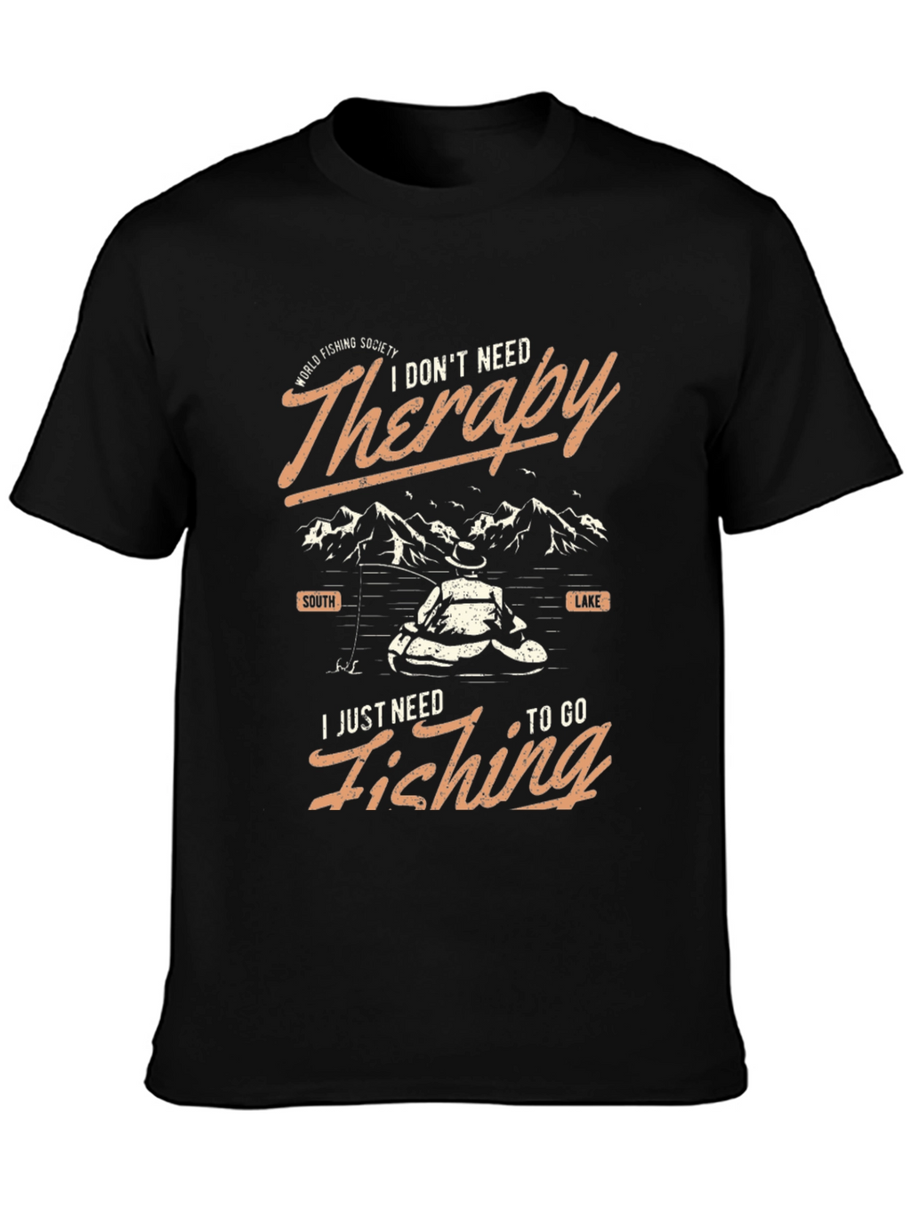 Fishing Therapy T-Shirt - Anglers Essential