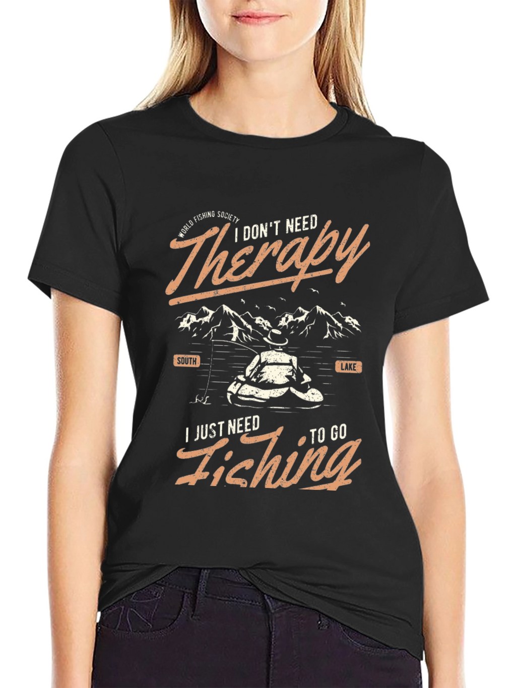 Fishing Therapy T-Shirt - Anglers Essential