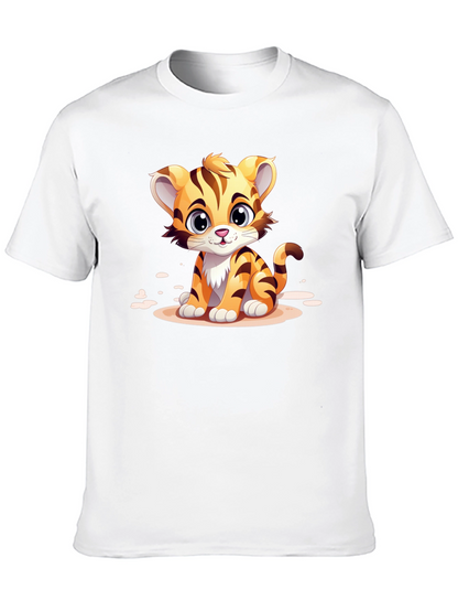 Cute Cartoon Tiger T-Shirt