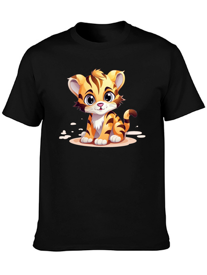 Cute Cartoon Tiger T-Shirt