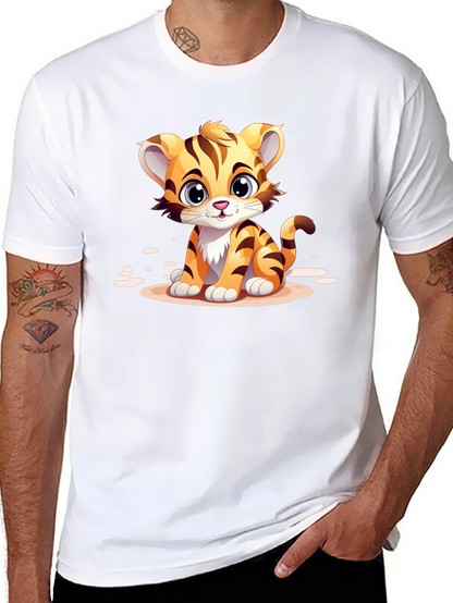 Cute Cartoon Tiger T-Shirt