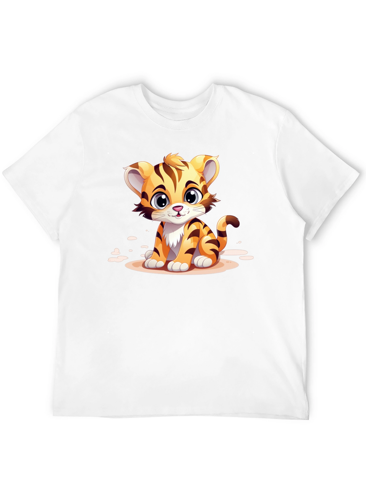 Cute Cartoon Tiger T-Shirt