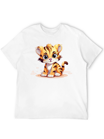 Cute Cartoon Tiger T-Shirt