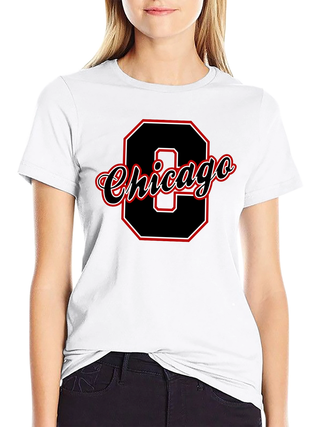 Chicago Black Graphic T-Shirt