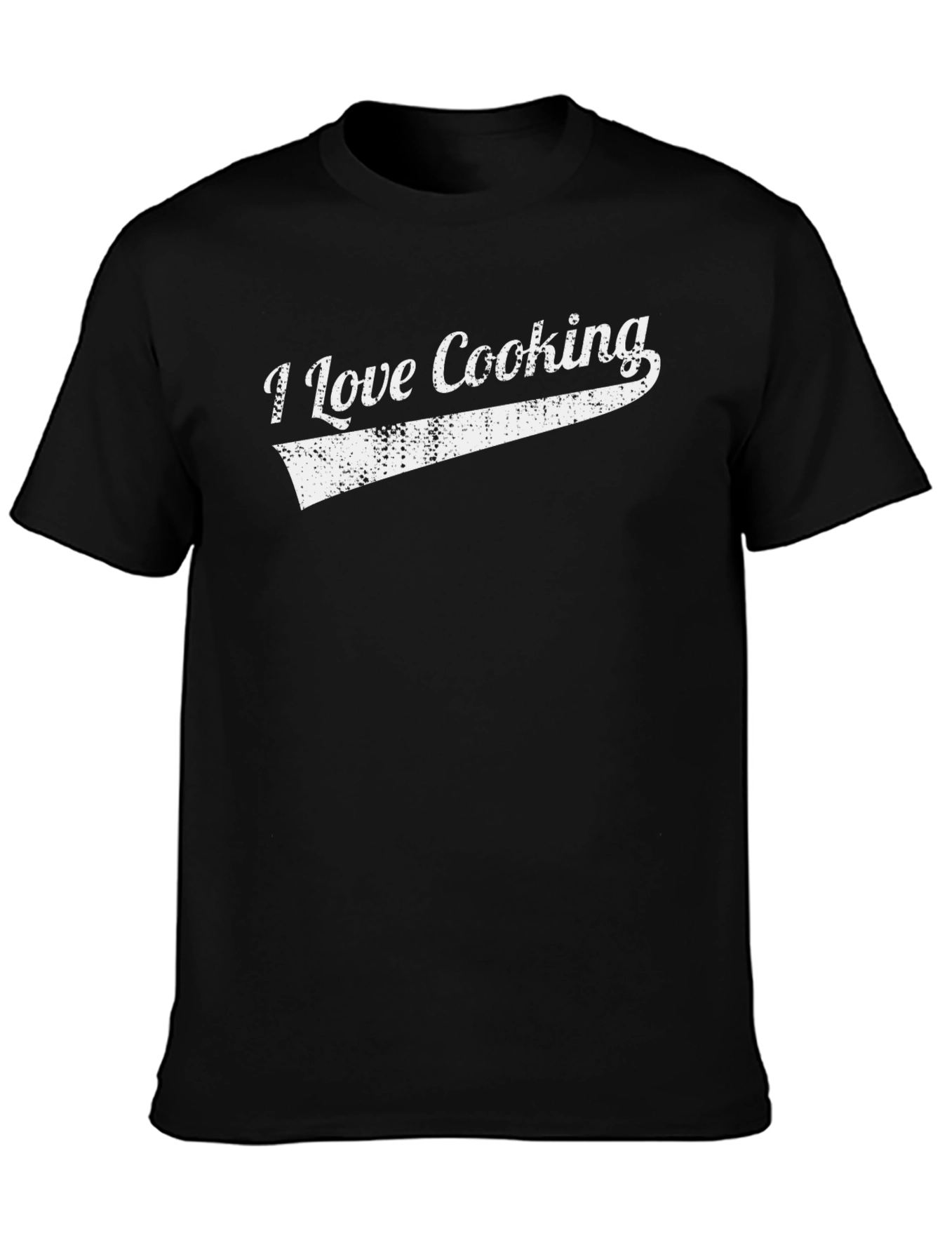 I Love Cooking T-Shirt Vintage Style Soft Cotton