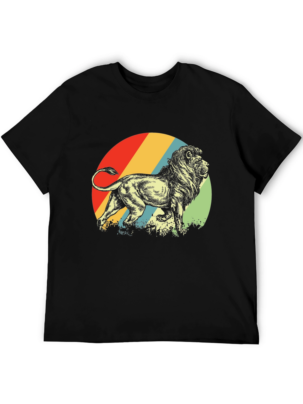 Retro Lion Graphic Tee