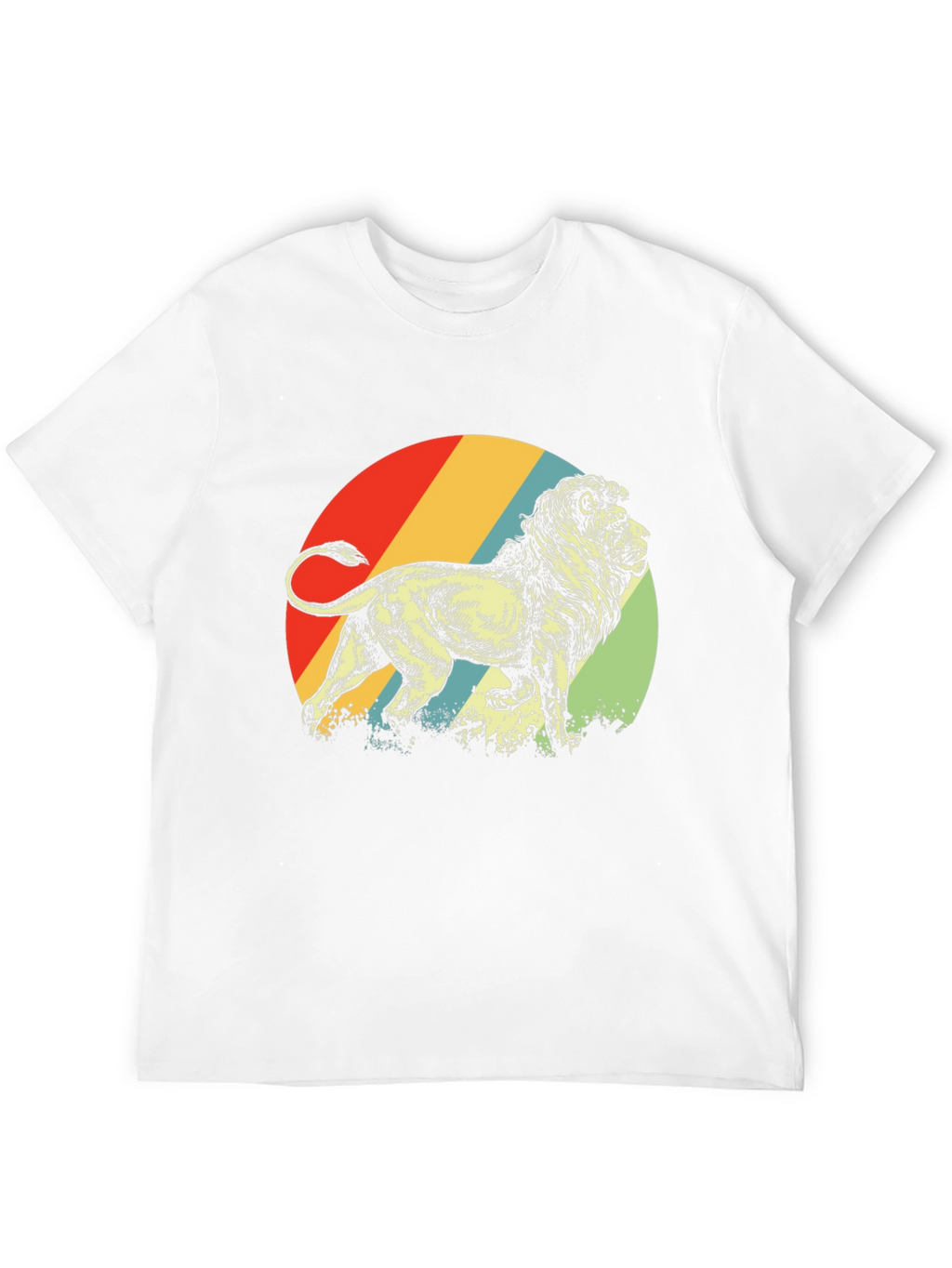 Retro Lion Graphic Tee
