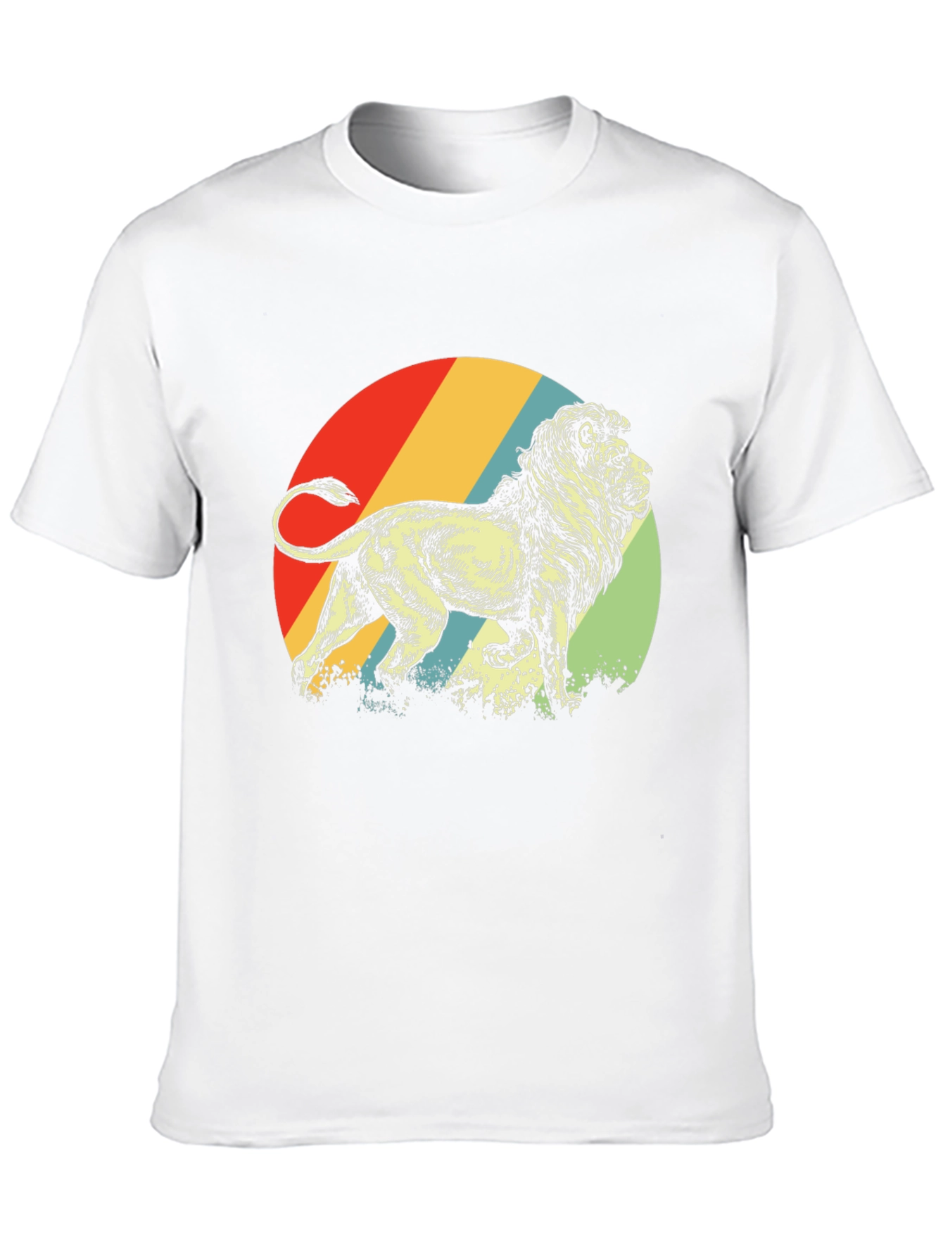 Retro Lion Graphic Tee