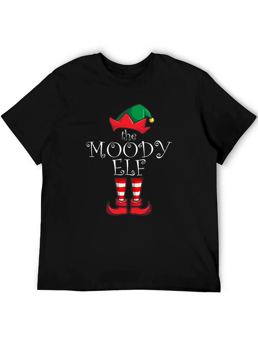 The Moody Elf Christmas T-Shirt