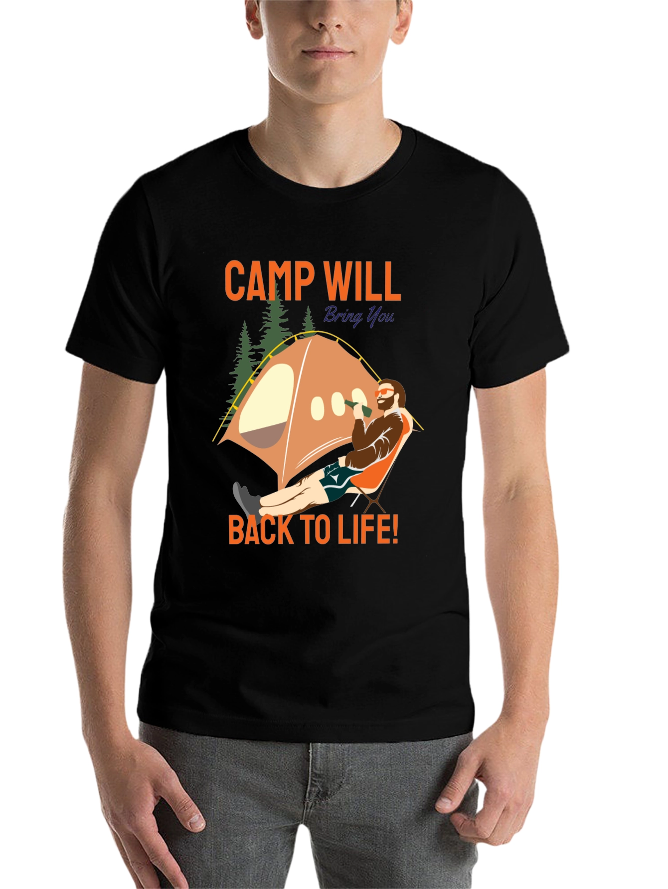 Camp Will Bring You Back To Life T-Shirt