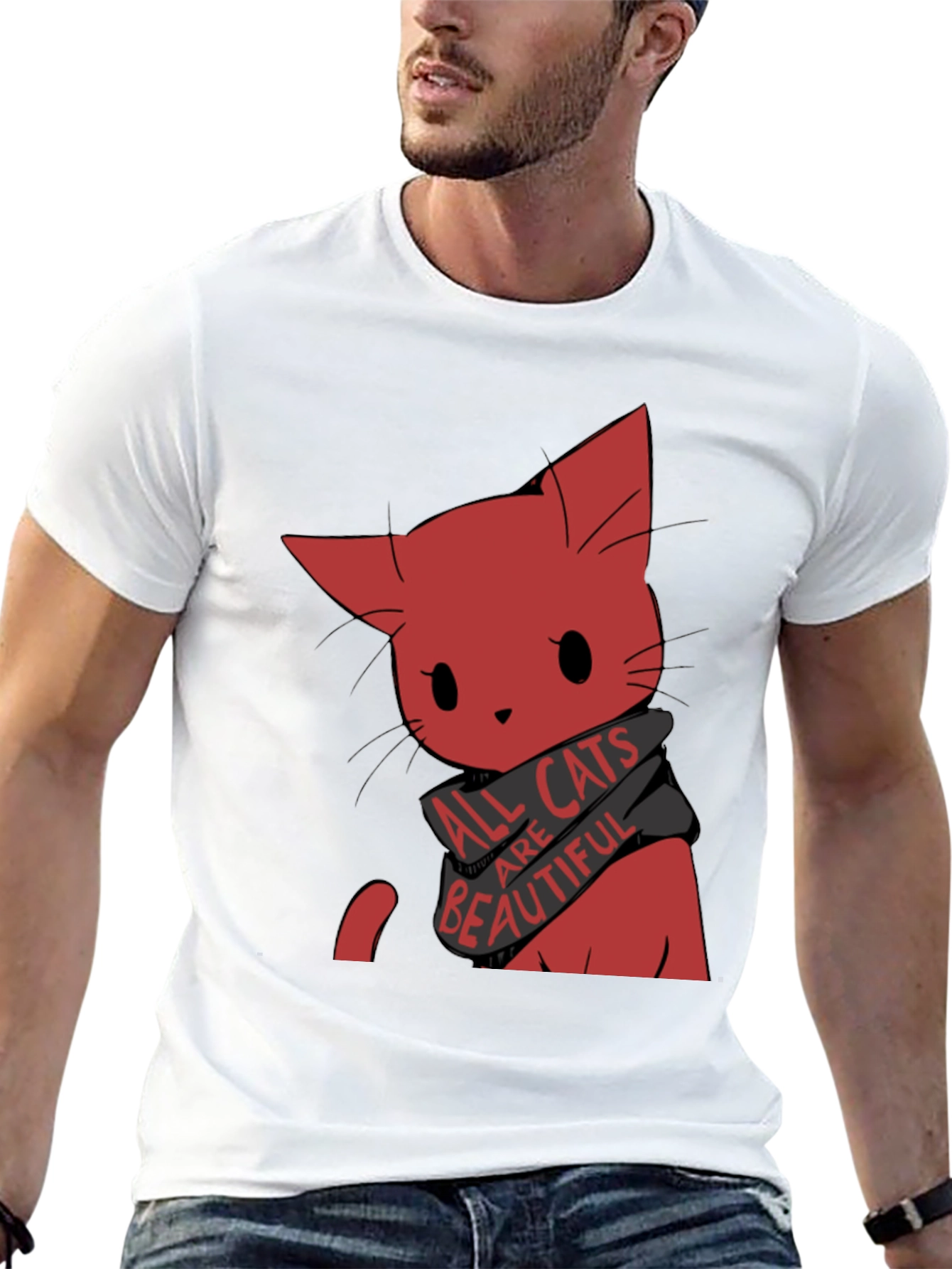 All Cats Are Beautiful Graphic T-Shirt