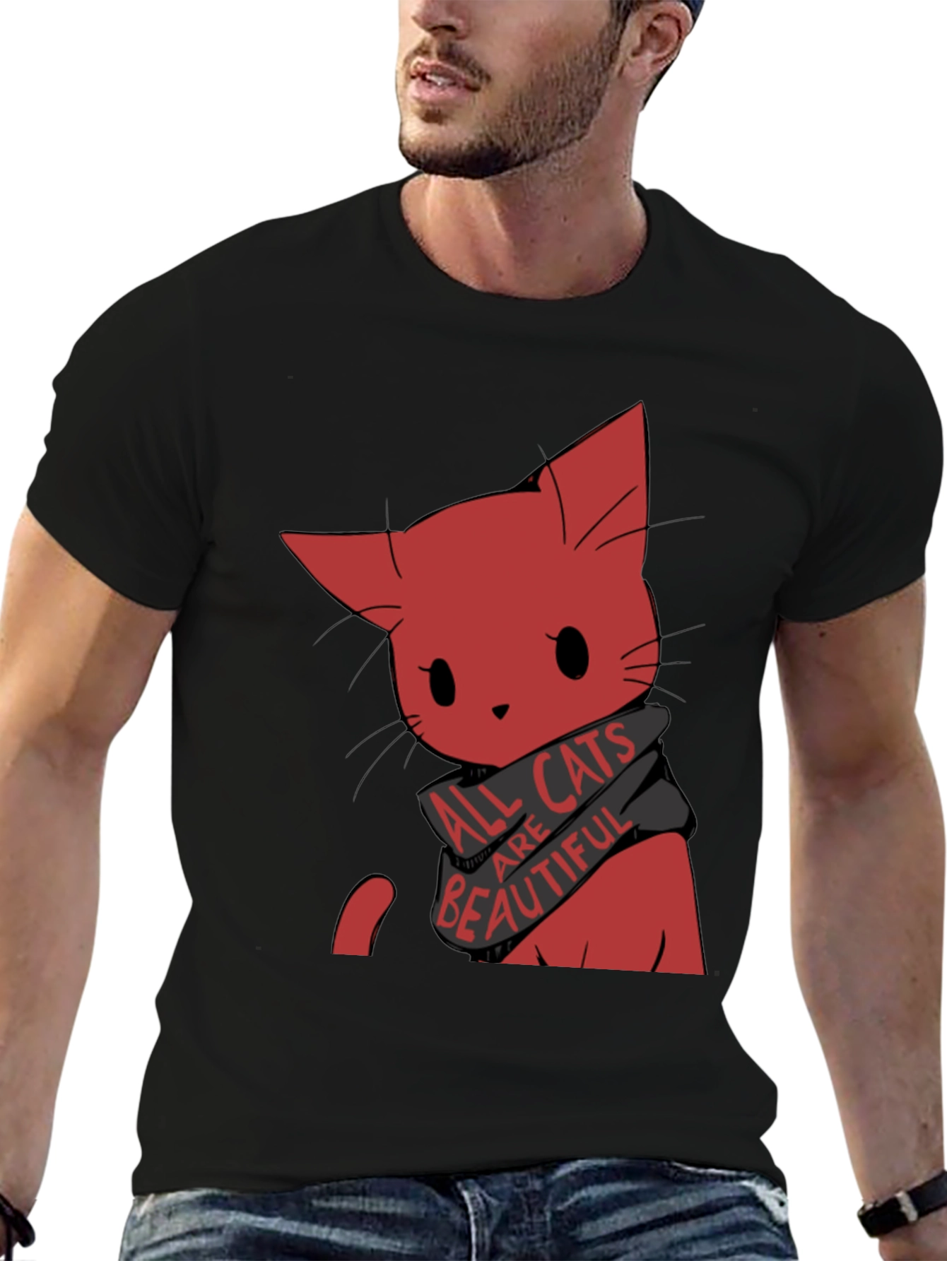 All Cats Are Beautiful Graphic T-Shirt