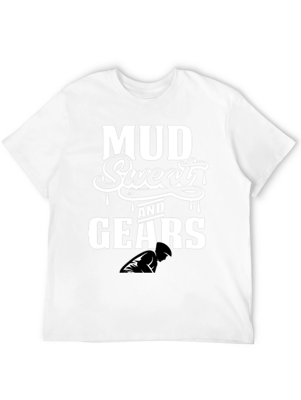 Mud Sweat & Gears Black Graphic Tee