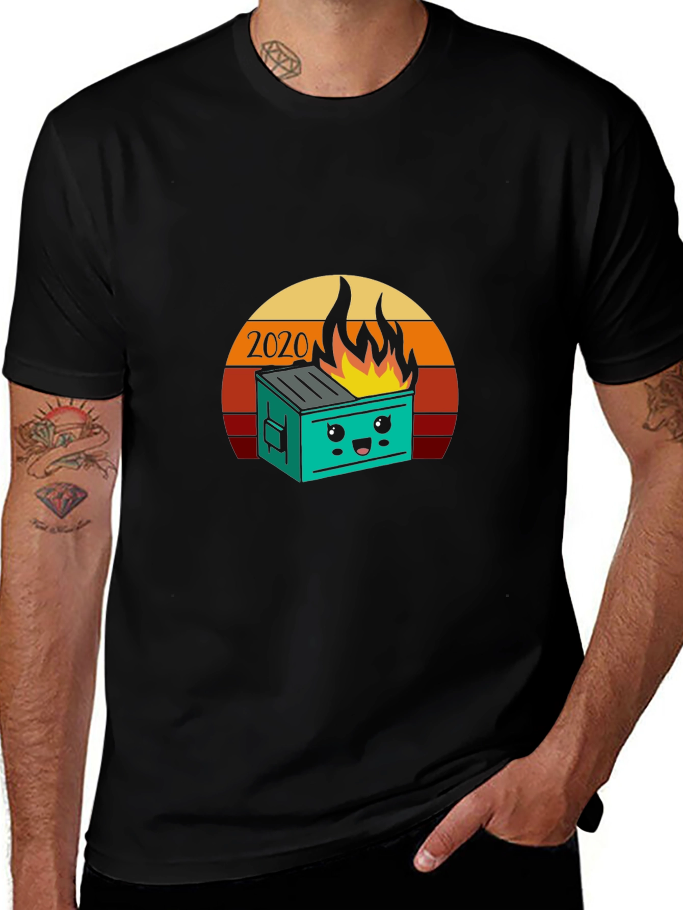 Dumpster Fire 2020 Graphic Tee