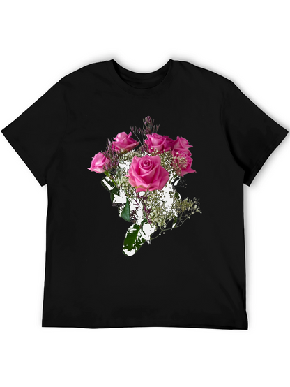 Floral Bouquet Graphic T-Shirt
