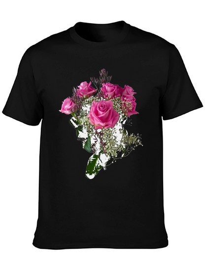 Floral Bouquet Graphic T-Shirt