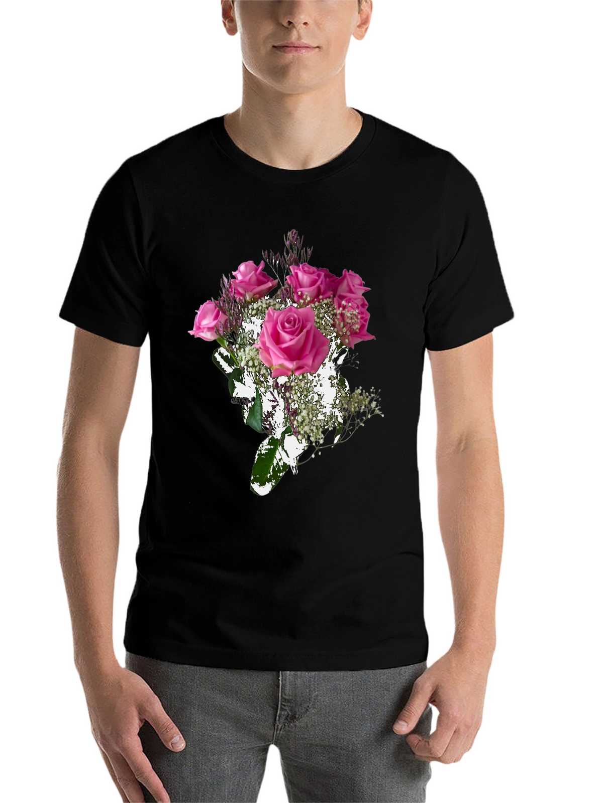 Floral Bouquet Graphic T-Shirt