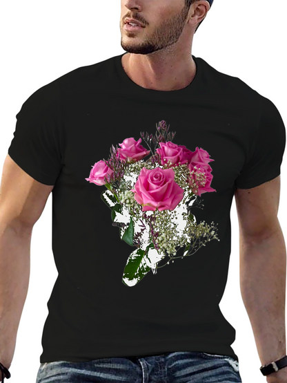 Floral Bouquet Graphic T-Shirt