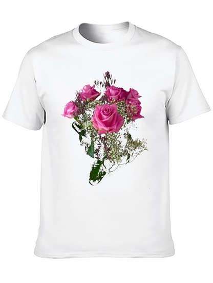 Floral Bouquet Graphic T-Shirt