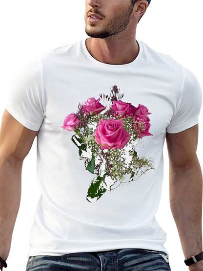 Floral Bouquet Graphic T-Shirt