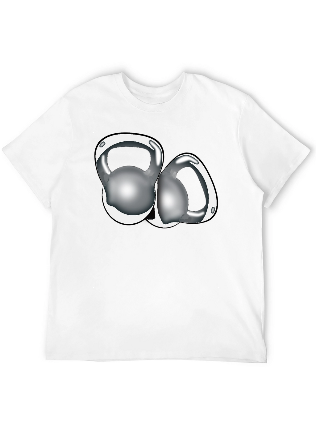 Kettlebell Graphic Black T-Shirt