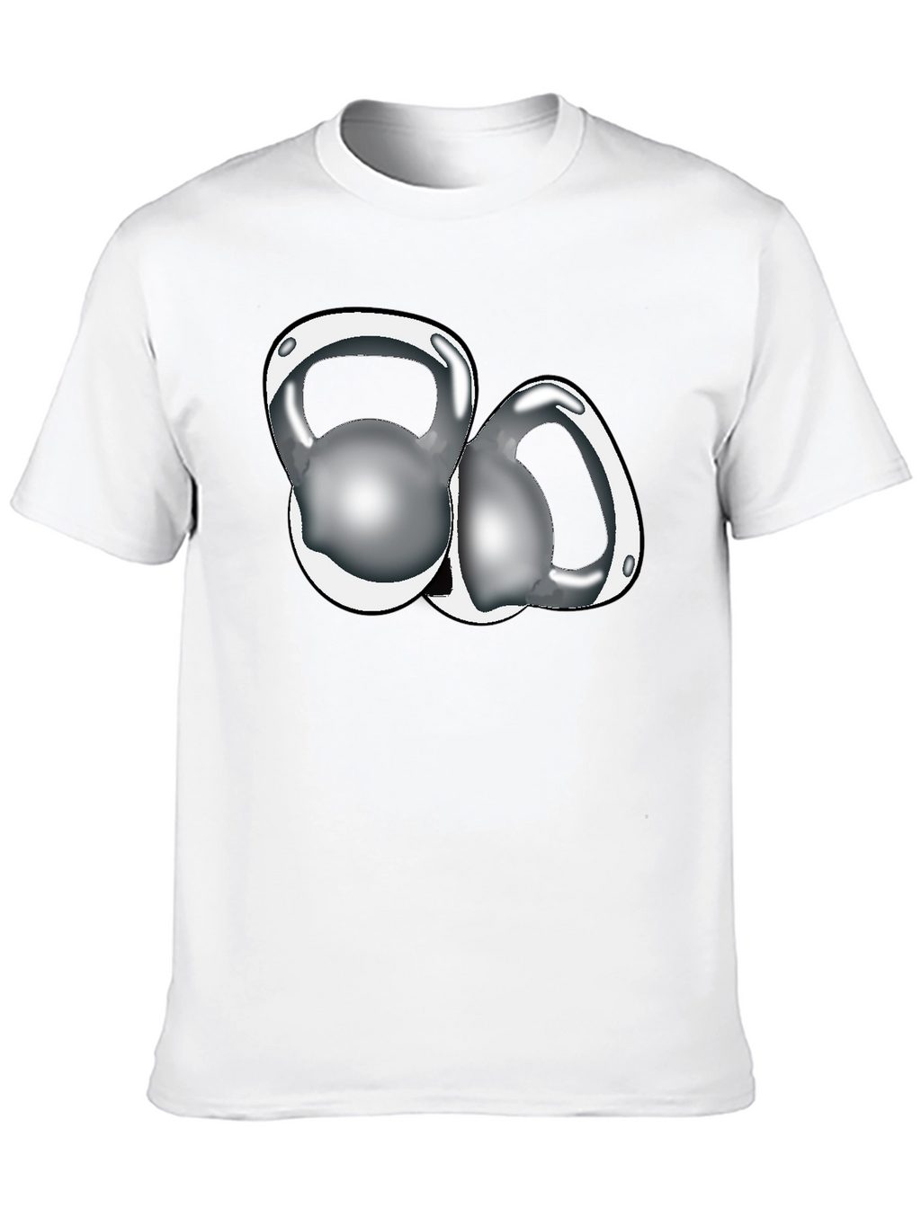 Kettlebell Graphic Black T-Shirt
