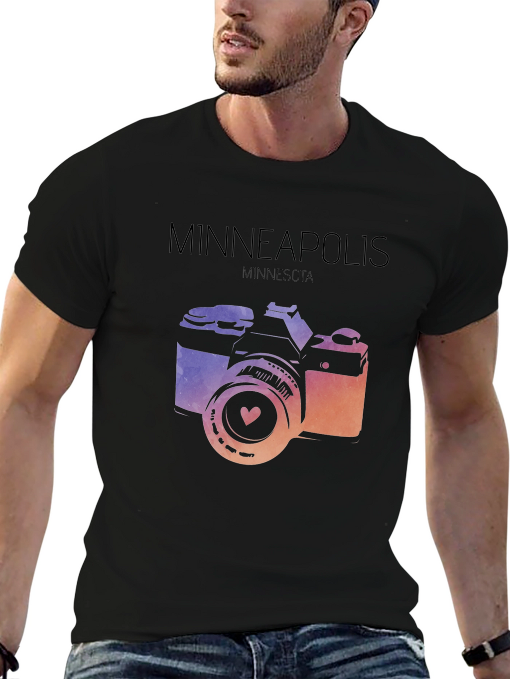 Minneapolis Camera Graphic Tee