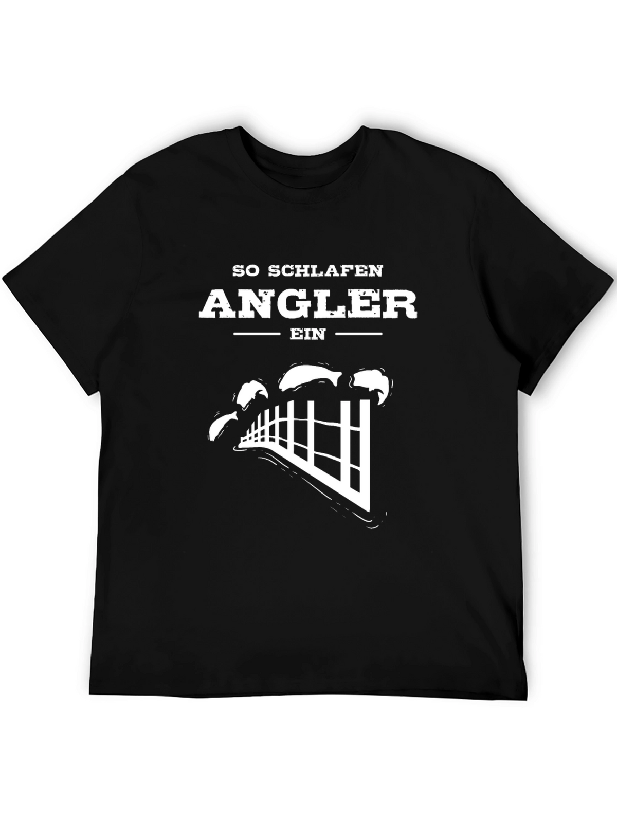 Angler Sleep T-Shirt - Funny Fisherman Tee