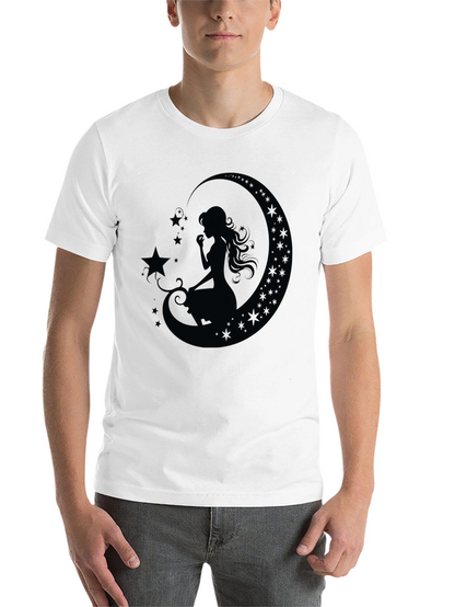 Moon Goddess Black T-Shirt