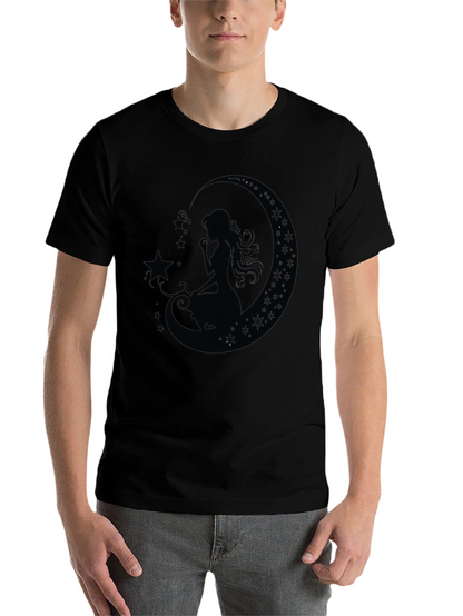 Moon Goddess Black T-Shirt