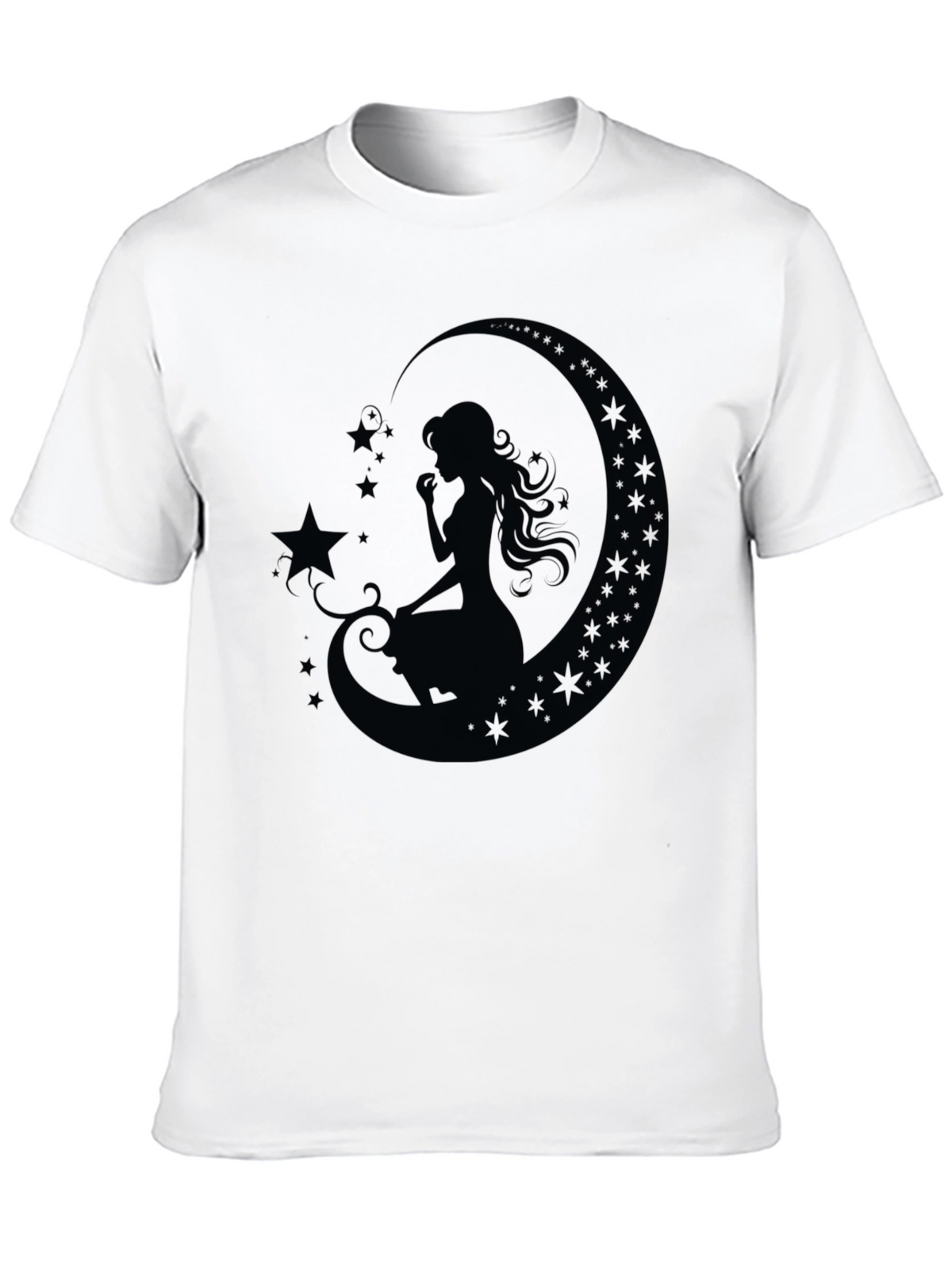 Moon Goddess Black T-Shirt