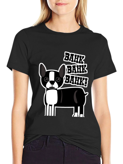 Bahk Dog Graphic Tee - Black