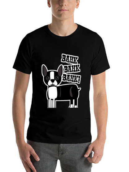 Bahk Dog Graphic Tee - Black