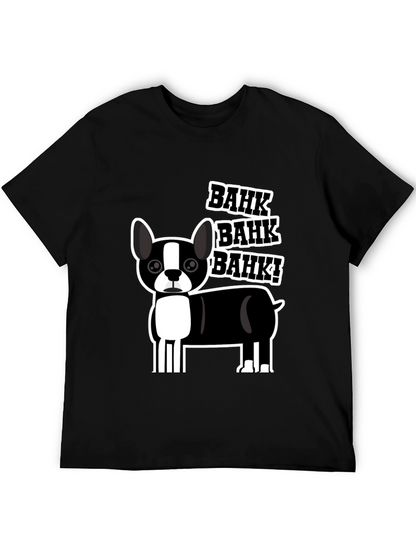 Bahk Dog Graphic Tee - Black