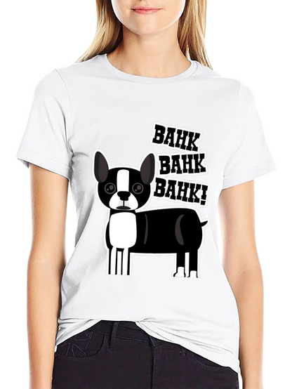 Bahk Dog Graphic Tee - Black