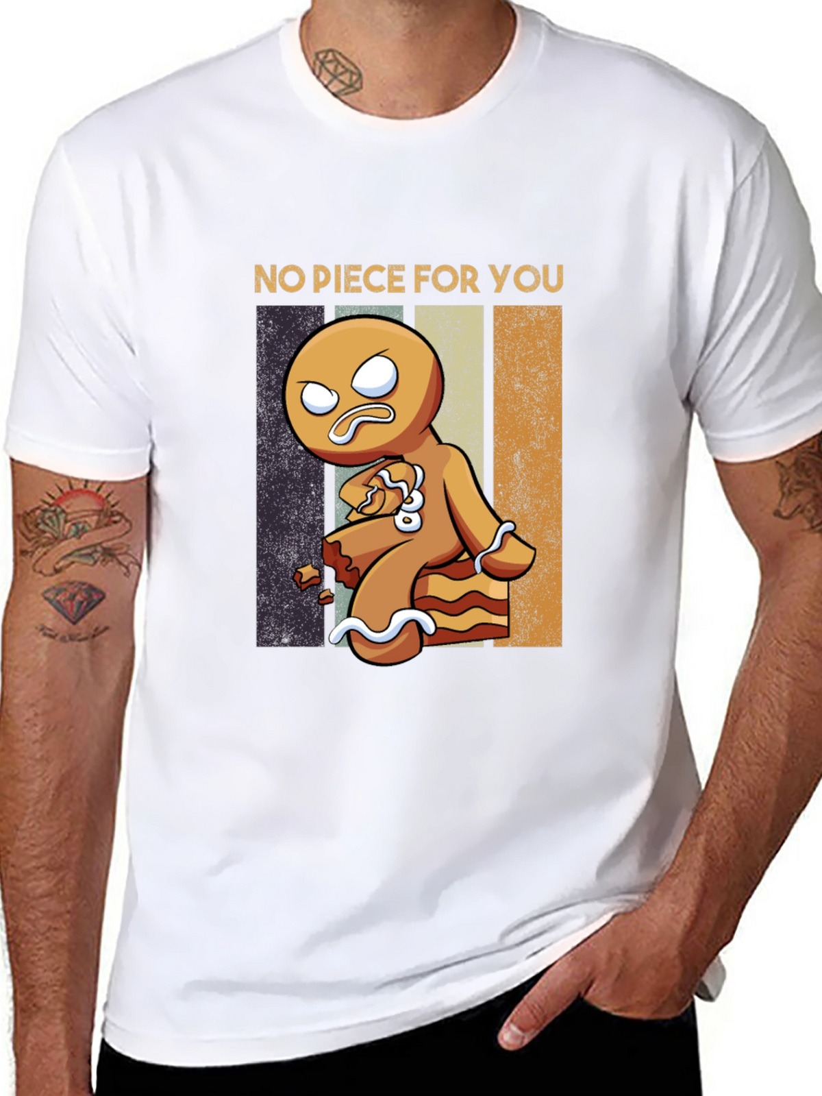 Gingerbread Man Graphic T-Shirt